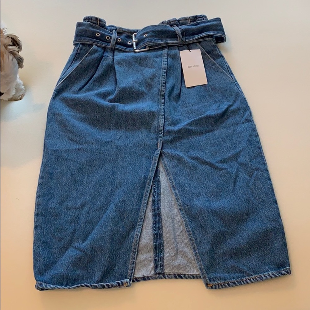 Bershka Denim Skirt